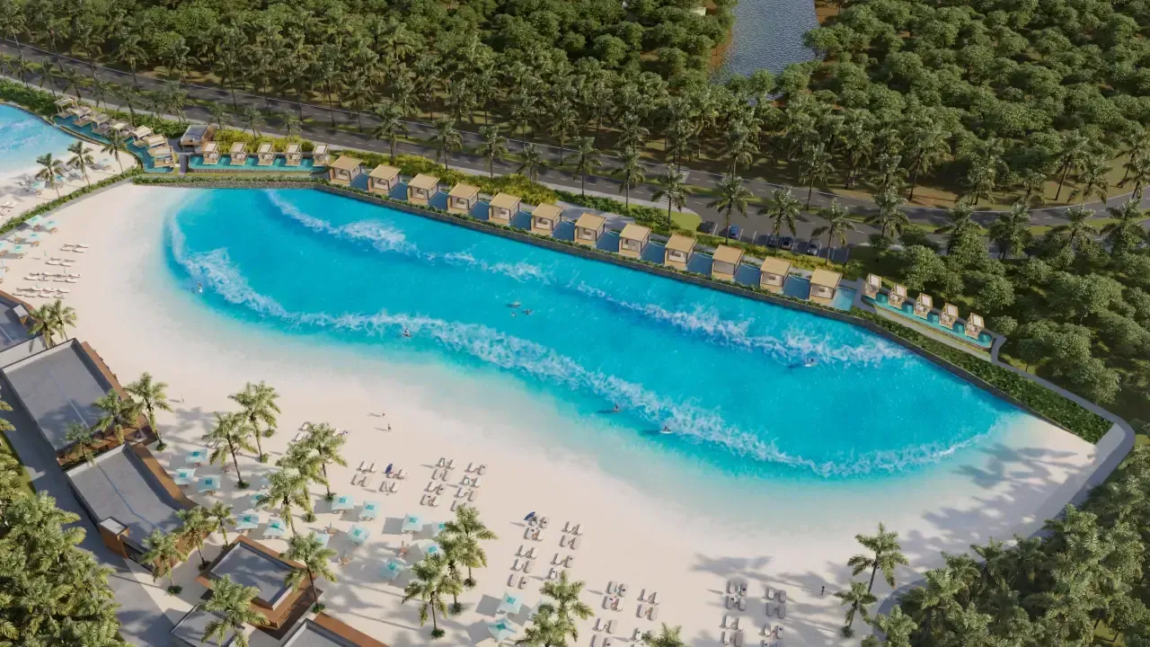 Galacticos House em Alphaville: clube de alto padrão com praia artificial, beach club e tennis center em São Paulo