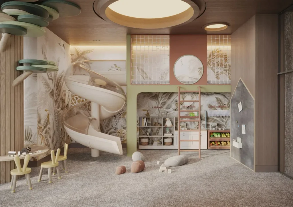 Brinquedoteca do NAEEM, empreendimento residencial em Pinheiros, São Paulo